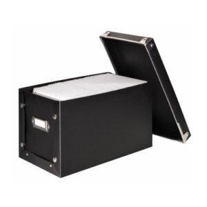 Hama Media Box 140, black 140 levyt Musta