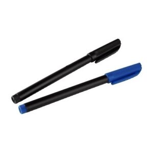 Hama CD/DVD Marking Pens, Set of 2, Black, Blue tussi