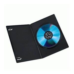 Hama DVD Single Slim Case 10-pack, Black