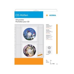 HERMA 7682 levyn säilytyskotelo UMD case Läpinäkyvä