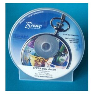 CD/DVD C-Shell Kotelot Super Clear, C-Shell Superkirkas 4mm (ohut) kotelo