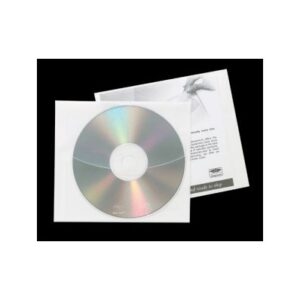 CD/DVD Tasku sinetillä, Poly Stamperresistant /100kpl