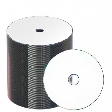 Taiyo Yuden 52016 J-CDR80WPPA-SK CD-R Full White Inkjet printable 100kpl spindel.
