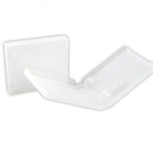 UniKeep U-12519 10-(20) CD/DVD Wallet, Clear – Box of 20 - 20KPL PAKKAUKSESSA