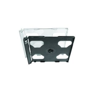 CD SmartTray kirkas tupla CD tray HKMP levykelkka 104-TRY-D-SMT-Clear