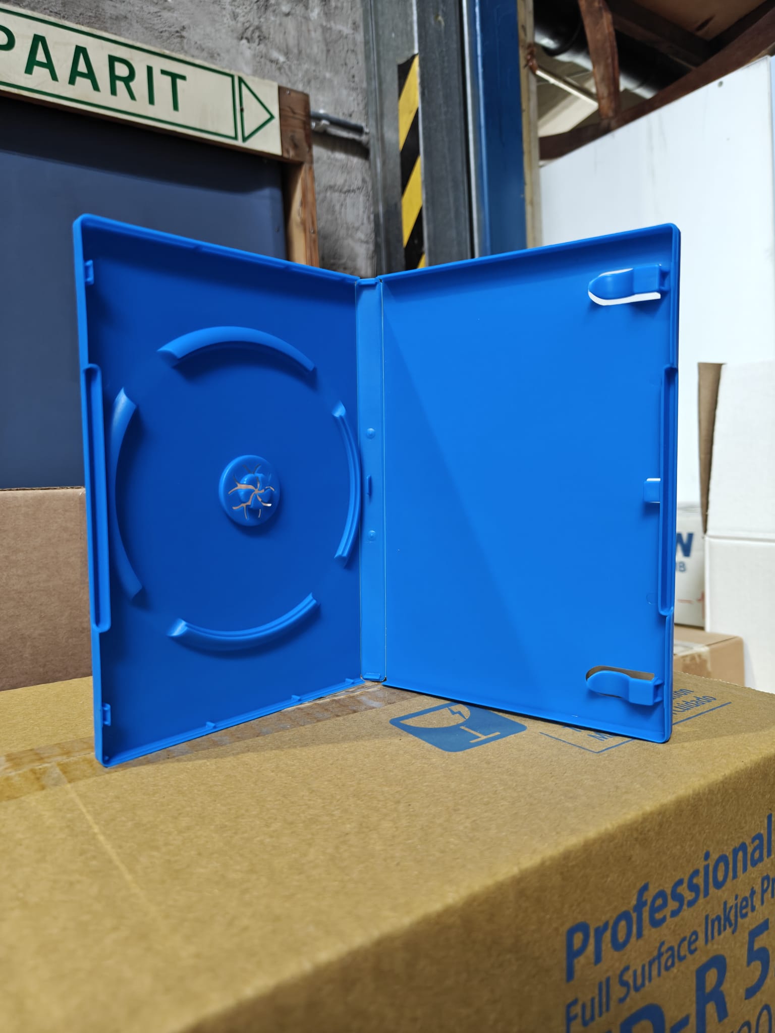 DVD PRO Single DVD-case Blue/ sininen