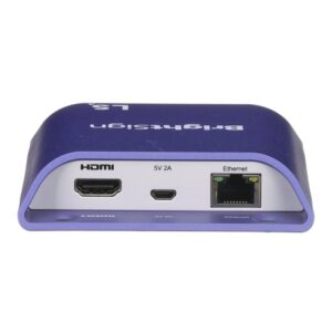 BrightSign LS424, digitaalinen mediasoitin Full HD 1920 x 1080 pikseliä Purppura, Valkoinen