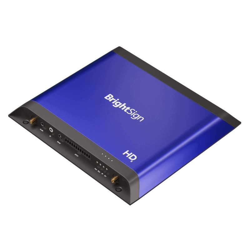 BrightSign HD1025, digitaalinen mediasoitin Musta, Purppura 4K Ultra HD - Image 3