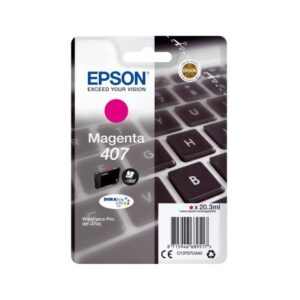 Epson C13T07U340, mustekasetti, Alkuperäinen 407 Magenta