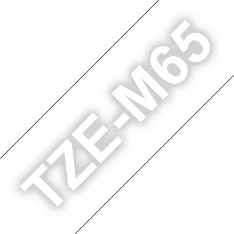 Brother TZeM65 - Laminoitu tarranauha 36 mm x 8 m, Musta / Kirkas matta - Image 3