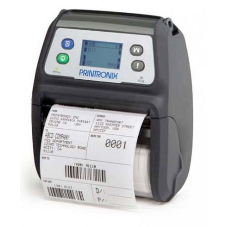Printronix M4l2 kannettava kuittitulostin, Wifi, mobiili, 802.11 A/b/g/n, 4' Label Kannettava tulostin