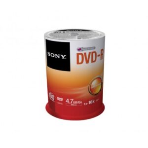 Sony 100DMR47SP, DVD-R 4,7GB 100kpl Spindle/Cake box