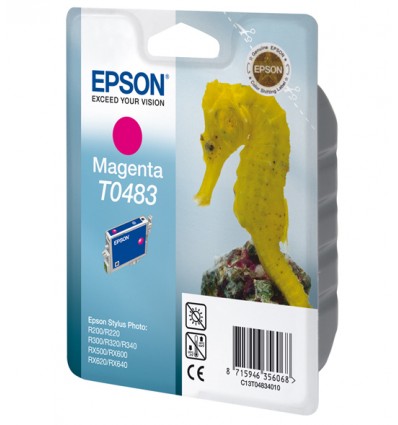 Epson C13T04834010, Alkuperäinen Magenta T0483 Mustepatruuna