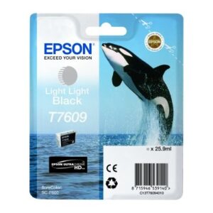 Epson T7609 ekstravaalea musta mustekasetti C13T76094010
