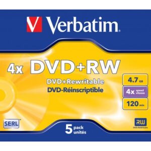 Verbatim 43229, VB-DPW44JC - DVD-RW 5kpl