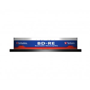 Verbatim 43694, BD-RE SL 25GB 2x, 10 Pack Spindle kpl