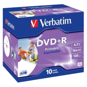 Verbatim 43508 tyhjä DVD-levy 4,7 GB DVD+R 10 kpl Jewelcase