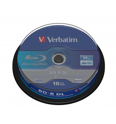Verbatim 43746 tyhjä Blu-ray-levy BD-R 50 GB 10 kpl