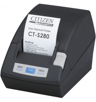 Citizen CT-S280, kuittitulostin, Lämpökirjoitin POS printer 203 x 203DPI, USB, sarjaportti
