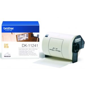 Brother DK-11241 - Tulostintarra 102 mm x 152 mm, Valkoinen / Valkoinen, 200 kpl