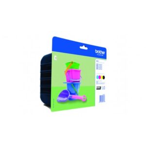 Brother LC-221VALBP mustekasetti Alkuperäinen Valokuva musta, syaani, magenta Monipakkaus 4 kpl