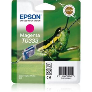 Epson C13T03334010, T0333 Mustepatruuna Magenta alkuperäinen mustekasetti