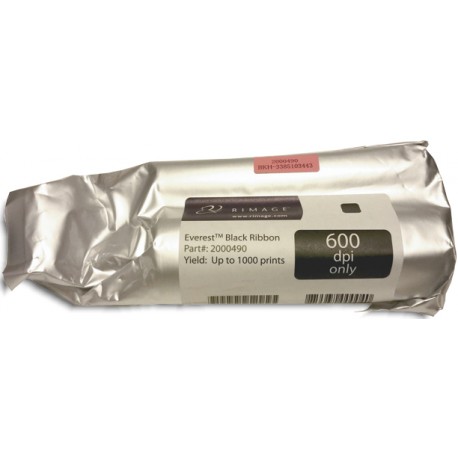 Rimage 2000490 Black ribbon (Everest 600)