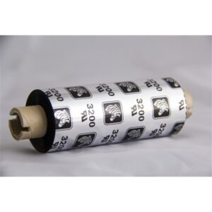 Zebra 03200GS08407, 3200 Wax/Resin Ribbon 84mm x 74m tulostinnauha, Laatikko, jossa 12 nauhaa