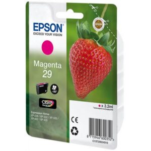 Epson C13T29834010, Alkuperäinen 29 M mustekasetti Purppura 3,2 ml 180 sivua