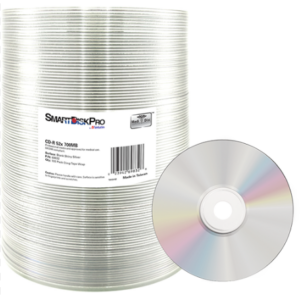 Verbatim 69832, SmartDisc CD-R Hopea/Silver 100kpl ink. printable