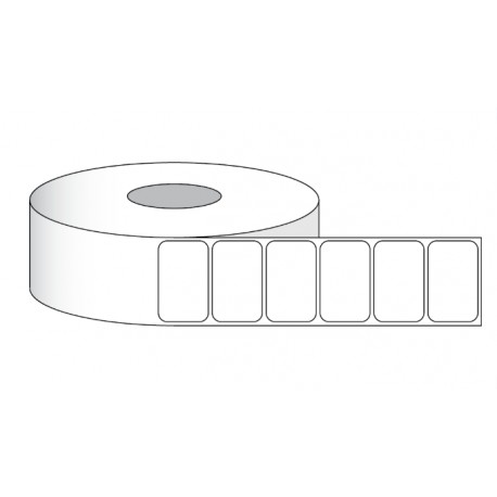 PRIMERA 075843HIS -10,2 cm x 7,6 cm 675 kpl per rulla, 2" ydin tulostintarra Valkoinen Liimaton tulostustarra