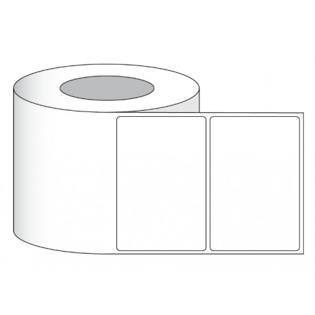DTM Print L36M152101HIS, Paper Matte Labrel 6" X 4" 3 core