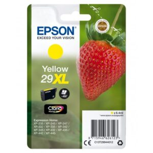 Epson C13T29944012 6.4ml 450sivua Keltainen mustekasetti, Alkuperäinen 29XL