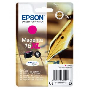Epson C13T16334022, T1633 - 16XL Purppura/Magenta  6.5ml 450sivua mustekasetti