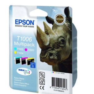 Epson C13T10064010, Multipack 3-väriä T1006 DURABrite Ultra Ink