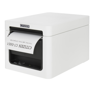 Citizen CTE651XNEWX CT-E651 valkoinen USB-kuittitulostin, etuluovutus