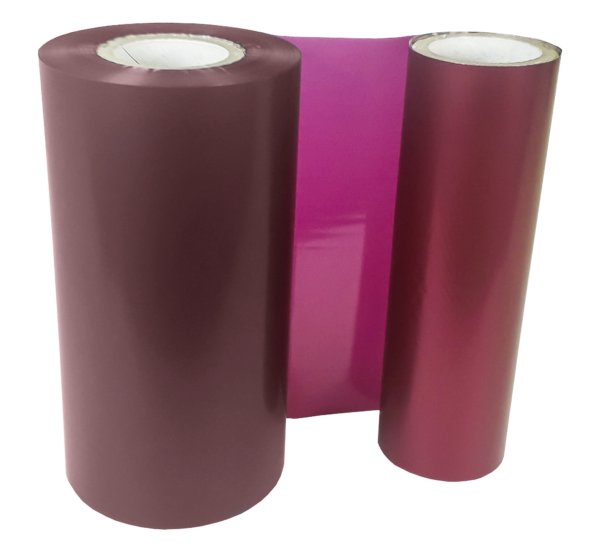 DTM TT28-110, TT Ribbon Burgundy 110mm x200 m, for DTM FX400e/FX500e/FX510e/FX810e Foil Imprinter - Image 2