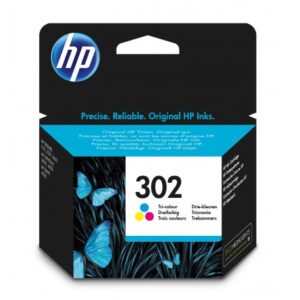 HP 302 Alkuperäinen Syaani, Magenta, Keltainen 1 kpl