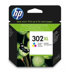 HP 302XL 8ml Syaani, Purppura, Keltainen 330sivua mustekasetti