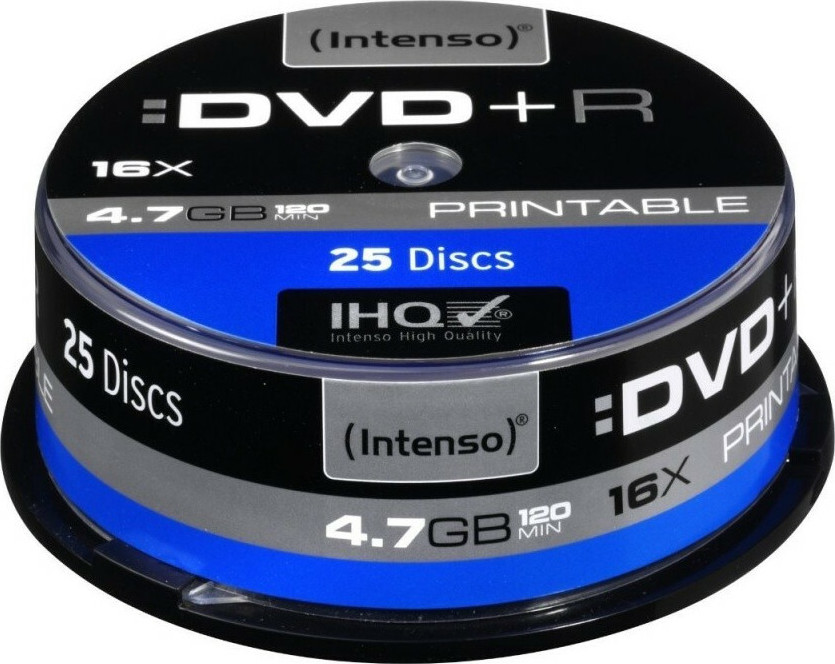 Intenso 4811154, DVD+R 4.7GB, Printable, 16x 4,7 GB 25 kpl - Image 3