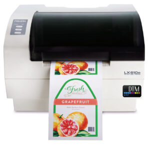 Primera LX610e Color Label Printer – prints max 127 mm (5") & cuts max. 104 mm (4.1") wide