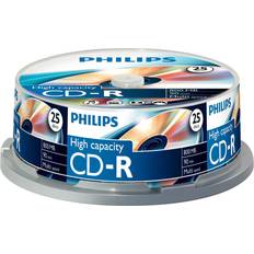 Philips CD-R CR8D8NB25/00, 700 MB 80 min, 52x, 25 kpl Cake Box - Image 2