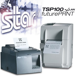 Star Micronics TSP143IIIW-230 Harmaa Thermal Maksupäätetulostin Printer With Cutter - WLAN (Wi-Fi) - Grey 203 DPI, USB, Wi-Fi, - Image 4