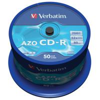 Verbatim 43343 CD-R AZO Crystal 700 MB 52x, 50 kpl spindle - Image 2