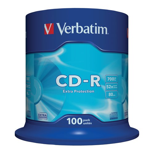 Verbatim 43411, CD-R Extra Protection 700 MB 100 kpl - Image 2