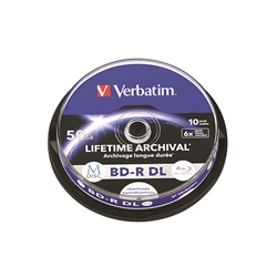 Verbatim 43847, M-DISC BD-R DL 50GB, 10 kpl CakeBox - Image 2