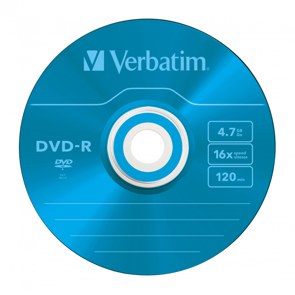 Verbatim 43557 DVD-R 4,7Gb 16x Värilliset DVD levyt - Image 2
