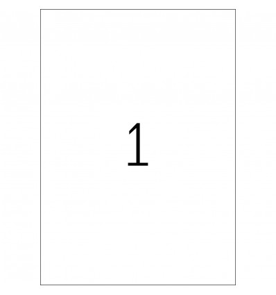 HERMA 4577, A4 Valkoinen Säänkestävä Irrotettava Mattakalvotarra 210 x 297 mm, 20 tarraa / 20 arkkia - Image 2