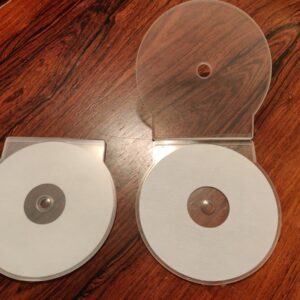 C-Shell CD-kotelo Super Kirkas valkoisella pohjan/alapuolen pehmusteella