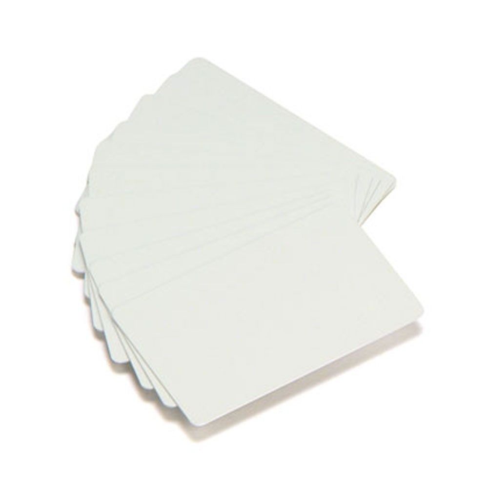 Zebra 104523-111, Premier PVC Card, CR-80, 30 mil (5 packs x 100) käyntikortti 500 kpl, tyhjät valkoiset kortit - Image 2